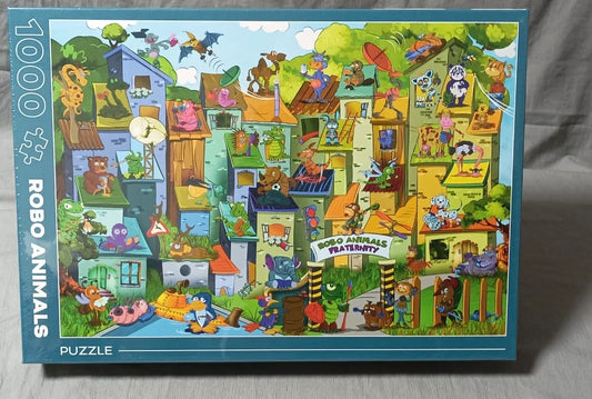 Puzzle 1000 Piese - Animale robotice