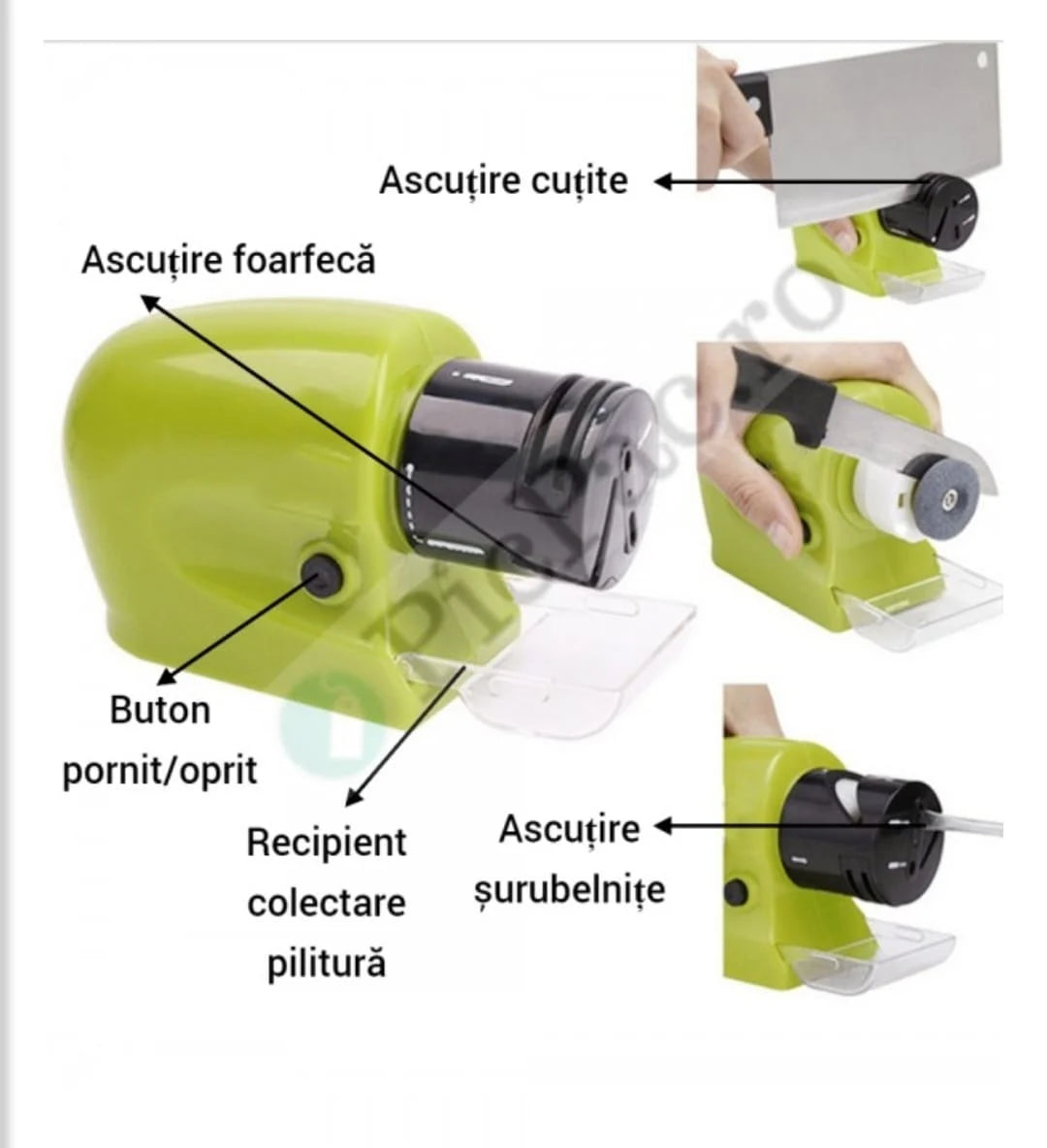 Aparat de ascutit cutite electric