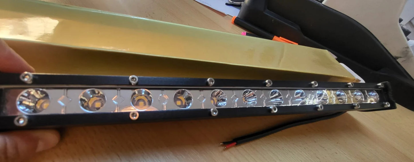 Proiector Led Bar Metalic 12 Leduri 36W