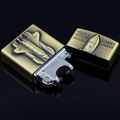 Brichetă electronică fără flacără, reîncărcabilă prin USB, cu dublu impuls, cu un singur arc - Modelul Rachetă