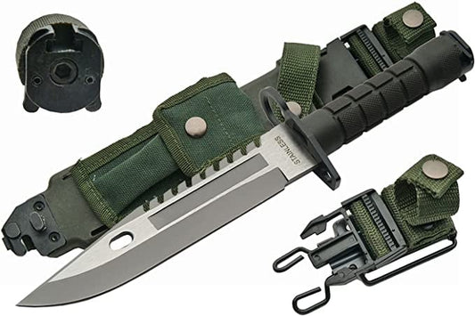 Cutit Baioneta de supravietuire Heavy Duty Military Style M-9