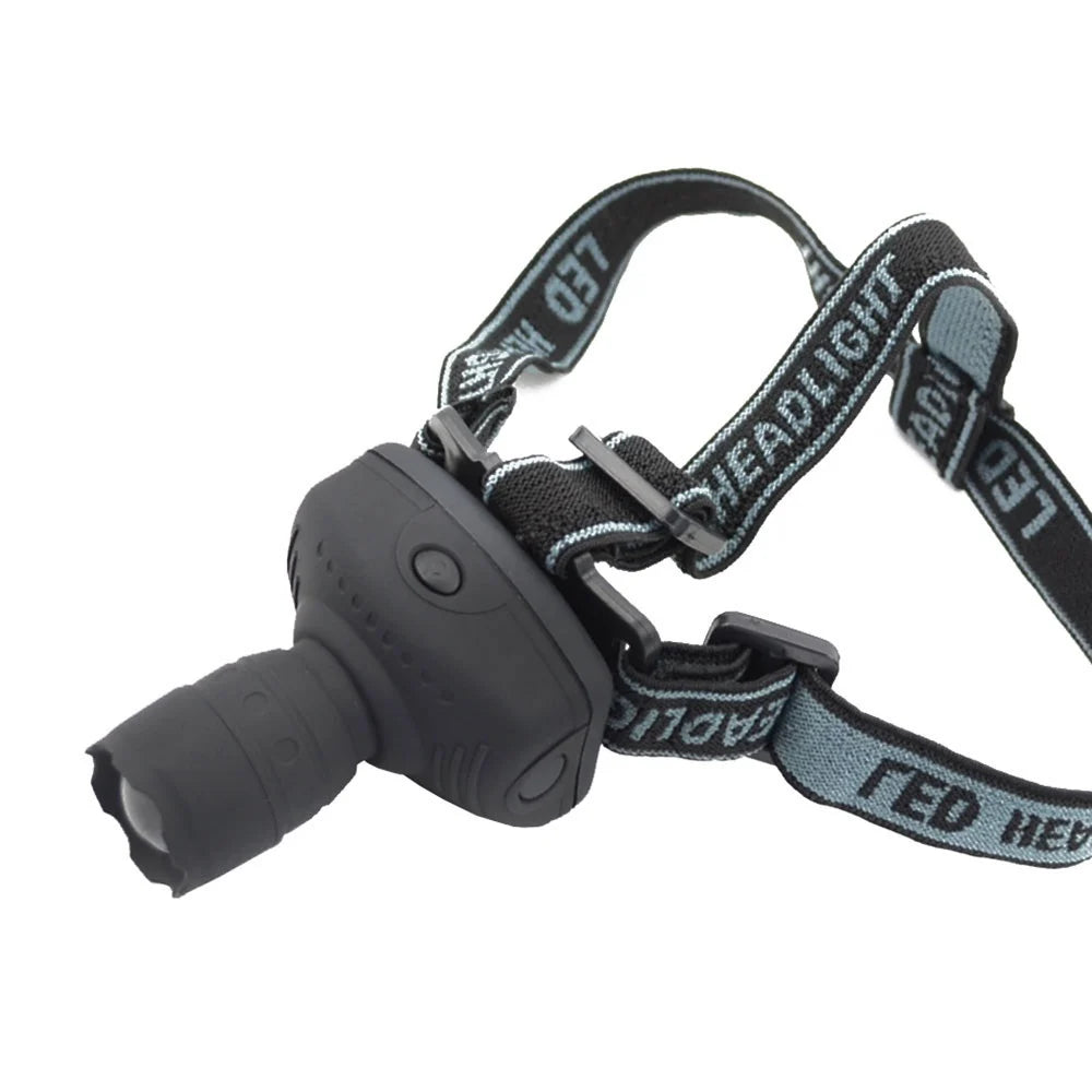 Lanterna capilara de pescuit High Power Zoom Headlamp