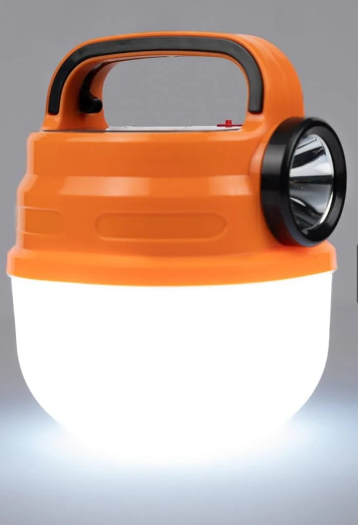 Lanterna cu incarcare solara LED HB-V80, 80W, 5 moduri iluminare, powerbank