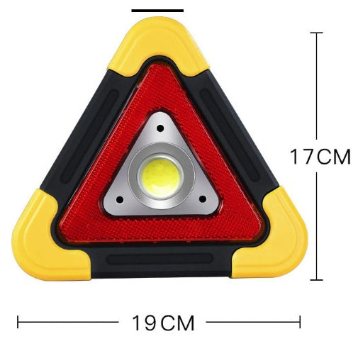 Triunghi-Auto avertizare multifunctional cu lumini de avertizare si lanterna