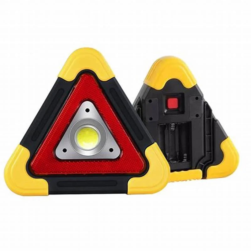 Triunghi-Auto avertizare multifunctional cu lumini de avertizare si lanterna