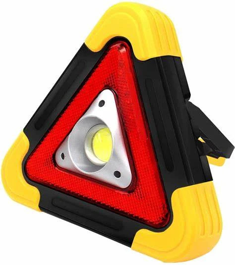 Triunghi-Auto avertizare multifunctional cu lumini de avertizare si lanterna