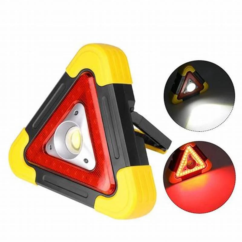 Triunghi-Auto avertizare multifunctional cu lumini de avertizare si lanterna
