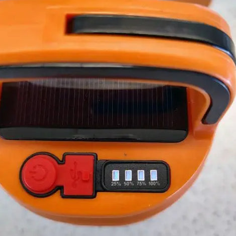 LINTERNA-LAMPĂ SOLAR ÎNCĂRCĂTĂ PRIN USB + TELECOMANDĂ