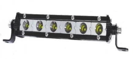 Proiector LED Bar ATV Offroad Auto 18W 6 LED 19 CM cu Flash