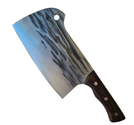 Satar profesional macelar, Globalport Retail®, lama forjata, otel carbon, 685g, 33cm lungime