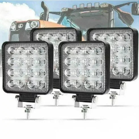 Proiector cu 16 LED 48W auto OFF-ROAD, IP 67