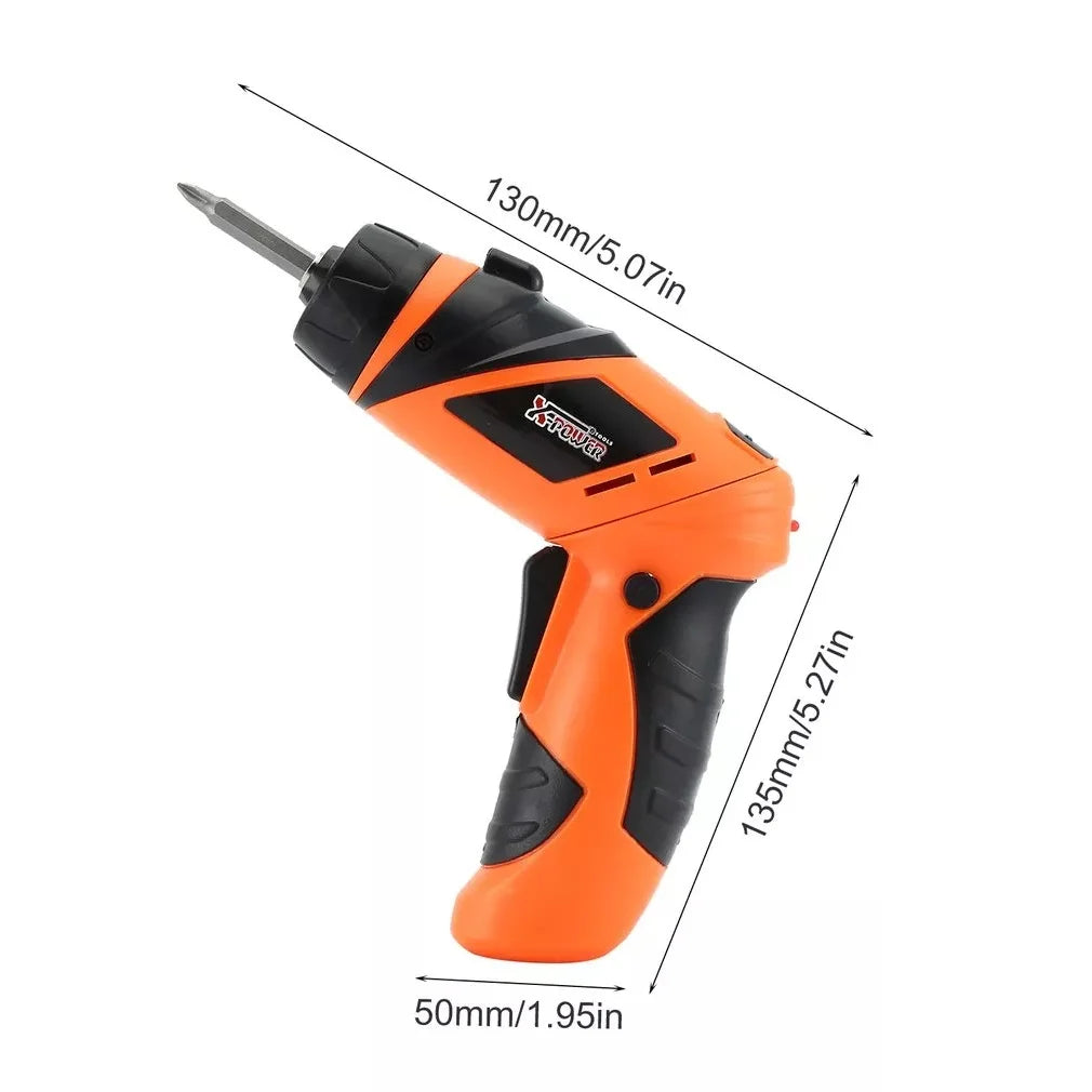 Surubelnita portabila fara fir X-POWER 6V cu baterie