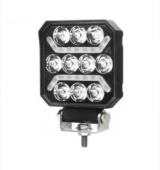 Lampă cu halogen led lumina alba-galbena