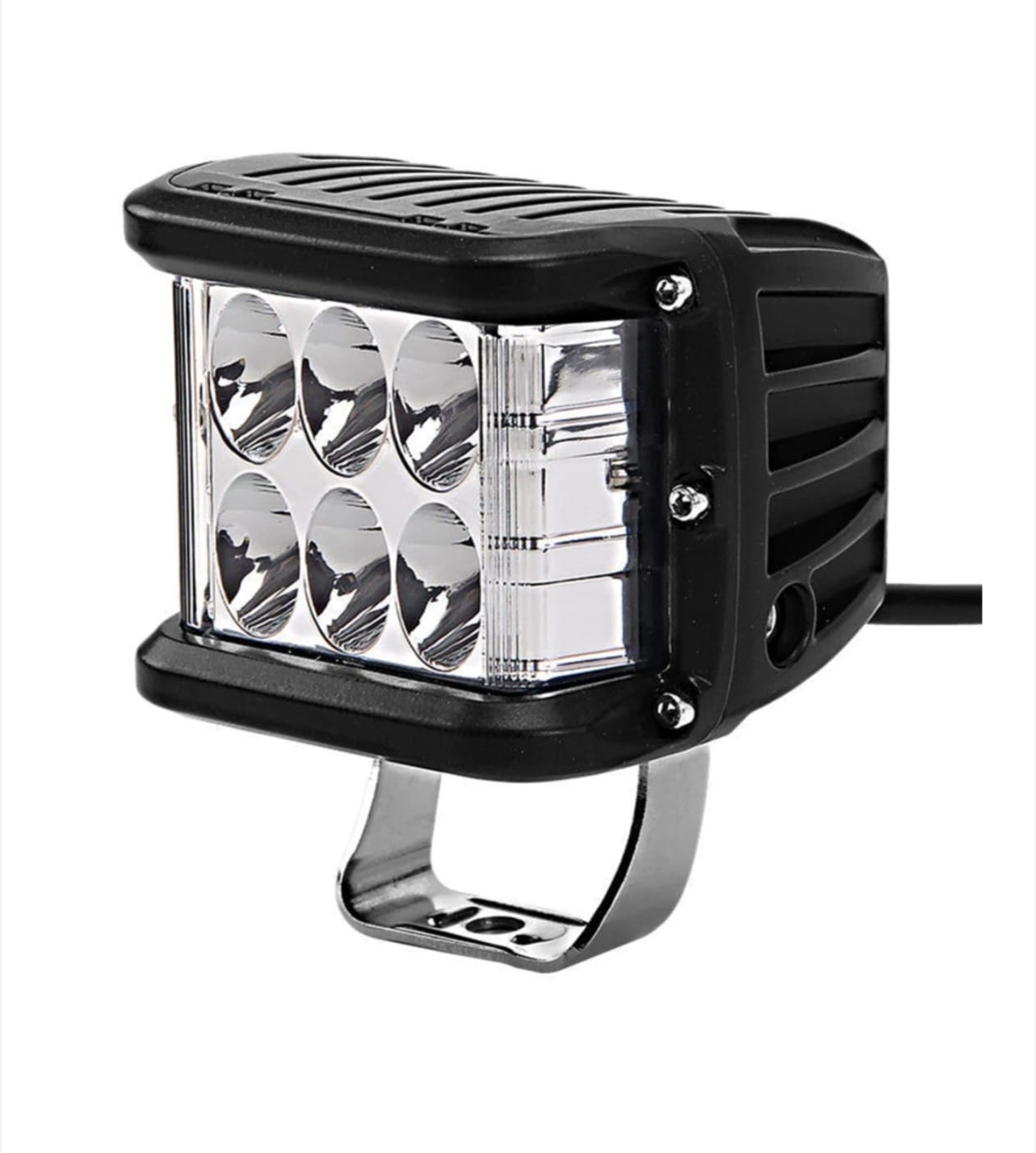 PROIECTOR LED OFF-ROAD BICOLOR ALB-GALBEN STROBOSCO