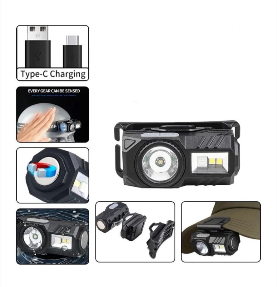 LANTERNA DE CAP MULTIFUNCTIONALA