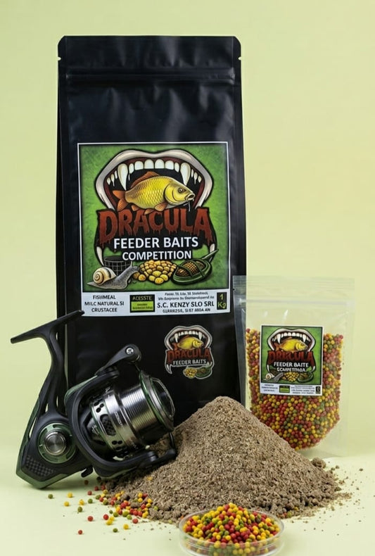 Dracula Feeder Baits – Competition&nbsp; (Melc Natural &amp; Crustacee)